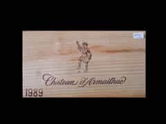 Château D'Armailhac 1989 0,75l Pauillac 5ème Cru Classé (Bordeaux, Frankreich)