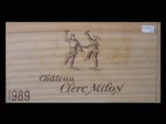 Château Clerc Milon 1989 0,75l Pauillac 5ème Cru Classé (Bordeaux, Frankreich)