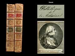 Aus der “Bibliotheque de la Malmaison“ mit Bezug auf Napoleon.