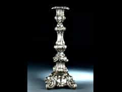 Silber-Tischkerzenleuchter im Rokoko-Stil