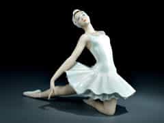 Porzellanfigur einer Balett-Tänzerin