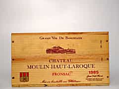 Ch. Moulin Haut Laroque 1985 0,75l, Fronsac AC (Bordeaux, Frankreich)