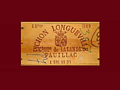 Ch. Pichon Comtesse Lalande 1989 0,75l, Pauillac 2ème Cru Classé (Bordeaux, Frankreich)