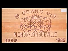 Ch. Pichon-Longueville Baron 1985, 0,75l, Pauillac 2ème Cru Classé (Bordeaux, Frankreich)
