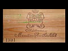 Ch. Mouton Rothschild 1991 0,75lPauillac 1er Cru Classé (Bordeaux, Frankreich)