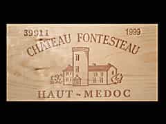 Ch. de Fontesteau 1999 0,75l Haut-Médoc Cru Bourgeois (Bordeaux, Frankreich)