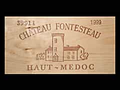 Ch. de Fontesteau 1999 0,75l Haut-Médoc Cru Bourgeois (Bordeaux, Frankreich)
