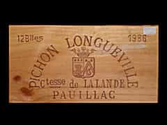 Ch. Pichon Longueville Contesse de Lalande 1986, 0,75l Pauillac (Bordeaux, Frankreich)