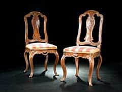 Paar Rokoko-Stühle (ohne Abb.)