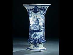 Delfter Fayence-Vase