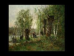 Maxime Valleé französischer Maler gest. 1881