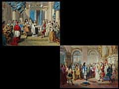 Angelo Graf von Courten 1848 Bologna - 1925 München, Münchner Hofmaler zur Zeit Ludwigs II
