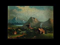 Hubert Satler, Panoramen-und Landschaftsmaler 1817 Wien - 1904