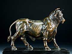  Bronzefigur eines Stieres nach Giovanni da Bologna