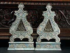Paar Reliquien-Schrein-Rahmen