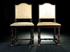  Paar Stühle im Renaissancestil