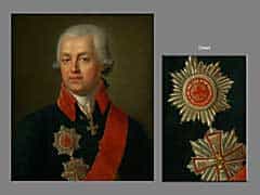 Nicolai Michailowitsch Kosakoff geb. 1822, zug., russischer Portrait- und Historienmaler
