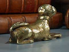 Bronzefigur eines Hündchens
