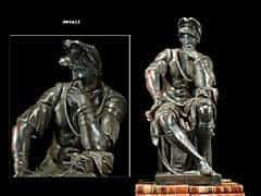 Bronzefigur des sitzenden Giovanni da Medici