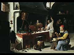 Holländischer Maler des 18. Jhdts. in der Art von Teniers / Nachfolge