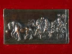 Bronze-Relieftafel