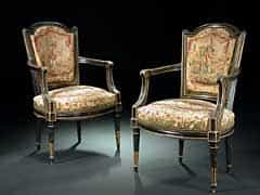 Paar Louis XVI-Sessel