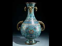Chinesische Cloisonné-Vase