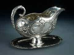 Saucière in Silber