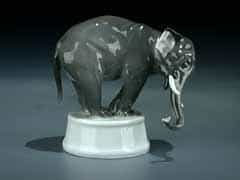 Rosenthal Porzellanfigur eines Elefanten