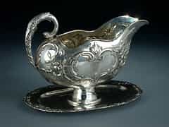 Saucière in Silber