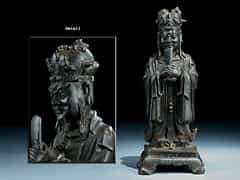 Chinesische Bronzestatue