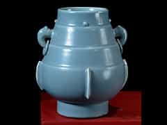 Blaue China-Vase