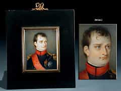 Elfenbeinminiaturporträt von Napoleon I