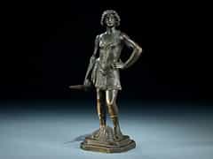 Bronze-Figur des jugendlichen David