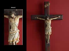 Kreuz mit geschnitztem Corpus Christil