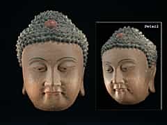 Seltener Buddha-Kopf