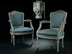 Paar Sessel des 18. Jahrhunderts