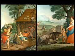Italienischer Maler des 18. Jahrhunderts (Abb rechts)