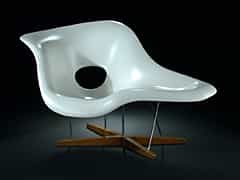 Charles & Ray Eames: La Chaise, 1948