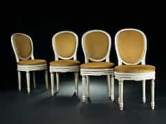 Vier Louis XVI-Stil-Stühle