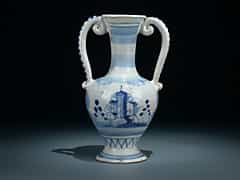 Fayence-Vase