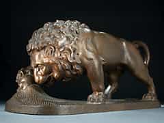 Bronze-Löwe