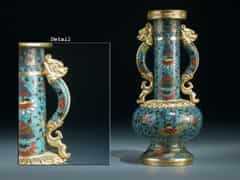  Feine Cloissonné-Vase der Ming-Dynastie