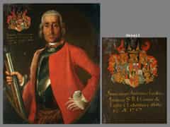  Portraitist des 18. Jhdts., Anton Franz Jacob Fuchs, 1705 - 1767, ist der Sohn von Johann