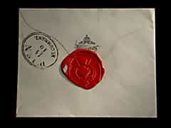 Briefumschlag der Kaiserin Sisi