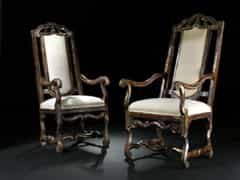 Paar venezianische Stühle