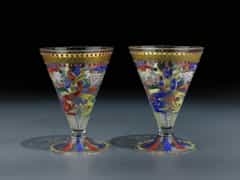 Zwei venezianische Gläser