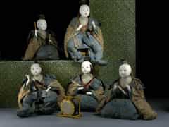 Japanische Puppengruppe