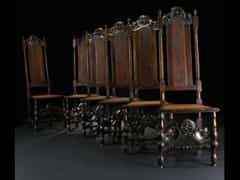 Sechs Braunschweiger Stühle 