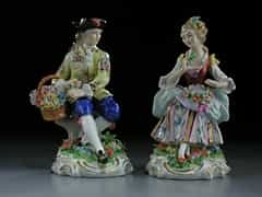  Paar Porzellanfiguren